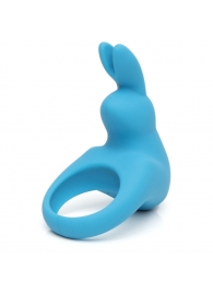 Голубое эрекционное виброкольцо Happy Rabbit Rechargeable Rabbit Cock Ring - Happy Rabbit - в Долгопрудном купить с доставкой