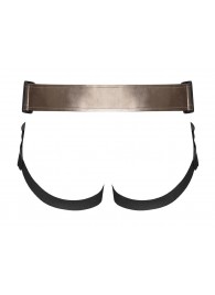 Бронзовый пояс для насадок Curious Harness - Strap-on-me - купить с доставкой в Долгопрудном