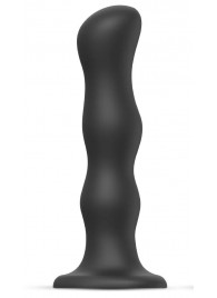 Черная насадка Strap-On-Me Dildo Geisha Balls size XL - Strap-on-me - купить с доставкой в Долгопрудном