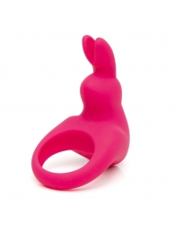Розовое эрекционное виброкольцо Happy Rabbit Rechargeable Rabbit Cock Ring - Happy Rabbit - в Долгопрудном купить с доставкой