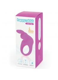 Фиолетовое эрекционное виброкольцо Happy Rabbit Rechargeable Rabbit Cock Ring - Happy Rabbit - в Долгопрудном купить с доставкой