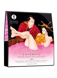 Соль для ванны Lovebath Dragon Fruit, превращающая воду в гель - 650 гр. - Shunga - купить с доставкой в Долгопрудном