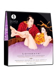 Соль для ванны Lovebath Sensual lotus, превращающая воду в гель - 650 гр. - Shunga - купить с доставкой в Долгопрудном