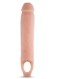 Телесная насадка на пенис 11.5 Inch Cock Sheath Penis Extender - 29,2 см. - Blush Novelties - в Долгопрудном купить с доставкой