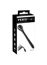 Черный гибкий уретральный стимулятор с вибрацией Vibrating Bendable Dilator - 13,5 см. - Orion - купить с доставкой в Долгопрудном