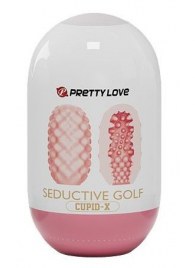 Розовый мастурбатор-яйцо Seductive Golf - Baile - в Долгопрудном купить с доставкой