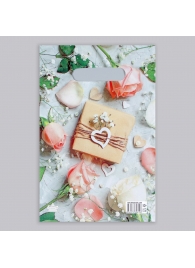 Полиэтиленовый пакет  Подарочек  с вырубной усиленной ручкой - 20 х 30 см. - Сима-Ленд - купить с доставкой в Долгопрудном