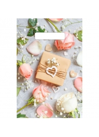 Полиэтиленовый пакет  Подарочек  с вырубной усиленной ручкой - 20 х 30 см. - Сима-Ленд - купить с доставкой в Долгопрудном