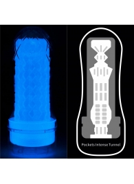Светящийся в темноте мастурбатор Lumino Play Masturbator Pocketed - Lovetoy - в Долгопрудном купить с доставкой