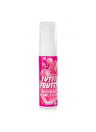 Интимный гель на водной основе Tutti-Frutti Bubble Gum - 30 гр. - Биоритм - купить с доставкой в Долгопрудном