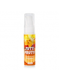 Интимный гель на водной основе Tutti-Frutti  Ванильный пудинг  - 30 гр. - Биоритм - купить с доставкой в Долгопрудном