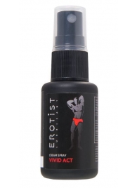 Возбуждающий крем-спрей для мужчин Erotist Vivid Act - 30 мл. - Erotist Lubricants - купить с доставкой в Долгопрудном