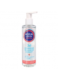 Гель-лубрикант на водной основе Aqua Comfort Aroma с ароматом персика - 195 гр. - Биоритм - купить с доставкой в Долгопрудном