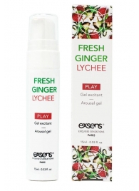 Возбуждающий гель Fresh Ginger Lychee Arousal Gel - 15 мл. - Exsens - купить с доставкой в Долгопрудном