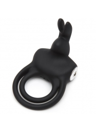 Черное эрекционное виброкольцо Happy Rabbit Cock Ring - Happy Rabbit - в Долгопрудном купить с доставкой