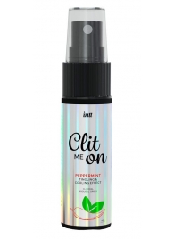 Клиторальный возбуждающий спрей Clit Me On Peppermint - 12 мл. - INTT - купить с доставкой в Долгопрудном