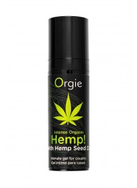 Возбуждающий интимный гель для пар ORGIE Hemp Intense Orgasm - 15 мл. - ORGIE - купить с доставкой в Долгопрудном