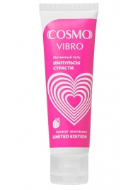 Возбуждающий гель на водно-силиконовой основе Cosmo Vibro с ароматом земляники - 50 гр. - Биоритм - купить с доставкой в Долгопрудном