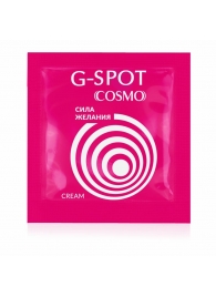 Стимулирующий интимный крем для женщин Cosmo G-spot - 2 гр. - Биоритм - купить с доставкой в Долгопрудном