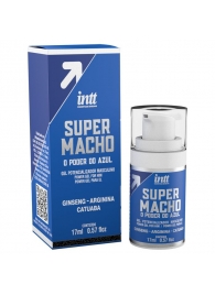 Мужской стимулирующий гель Super Macho - 17 мл. - INTT - купить с доставкой в Долгопрудном
