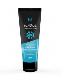 Лубрикант на водной основе Ice Black с ледяным эффектом - 50 мл. - INTT - купить с доставкой в Долгопрудном