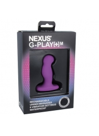 Фиолетовая вибровтулка Nexus G-Play+ M - Nexus Range - в Долгопрудном купить с доставкой
