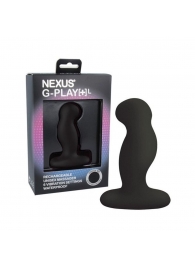 Черная вибровтулка Nexus G-Play+ L - Nexus Range - в Долгопрудном купить с доставкой