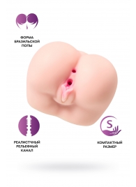 Реалистичный мастурбатор Paula с 2 любовными тоннелями - ToyFa - в Долгопрудном купить с доставкой
