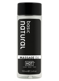Массажное масло для тела Natural Basic - 100 мл. - HOT - купить с доставкой в Долгопрудном