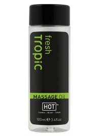 Массажное масло для тела Tropic Fresh - 100 мл. - HOT - купить с доставкой в Долгопрудном