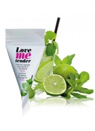 Съедобное согревающее массажное масло Love Me Tender Mojito с ароматом мохито - 10 мл. - Love to Love - купить с доставкой в Долгопрудном