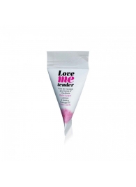 Съедобное согревающее массажное масло Love Me Tender Cotton Candy с ароматом сладкой ваты - 10 мл. - Love to Love - купить с доставкой в Долгопрудном
