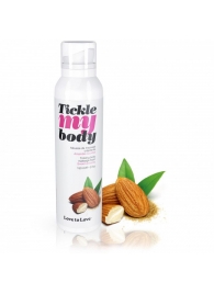 Массажная хрустящая пенка Tickle My Body Sweet Almonds с ароматом миндаля - 150 мл. - Love to Love - купить с доставкой в Долгопрудном
