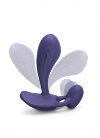 Темно-синий вибромассажер Witty P G Vibrator with Remote Control - Love to Love - в Долгопрудном купить с доставкой