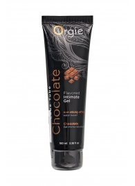 Интимный гель на водной основе Lube Tube Chocolate с шоколадным вкусом - 100 мл. - ORGIE - купить с доставкой в Долгопрудном