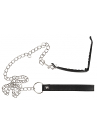 Зажим для половых губ с поводком Pussy Clamp With A Leash - Orion - купить с доставкой в Долгопрудном