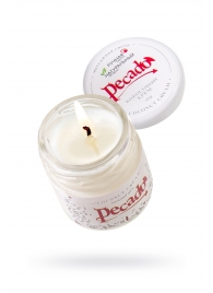 Массажная свеча Сoconut Cream - 35 мл. - Pecado - купить с доставкой в Долгопрудном