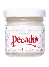 Массажная свеча Сoconut Cream - 35 мл. - Pecado - купить с доставкой в Долгопрудном