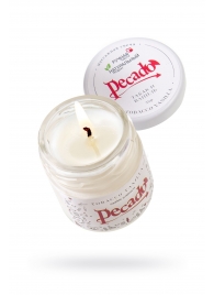 Массажная свеча Tobacco Vanilla - 35 мл. - Pecado - купить с доставкой в Долгопрудном