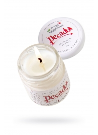 Массажная свеча Brandy   Pear - 35 мл. - Pecado - купить с доставкой в Долгопрудном