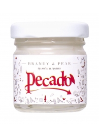 Массажная свеча Brandy   Pear - 35 мл. - Pecado - купить с доставкой в Долгопрудном