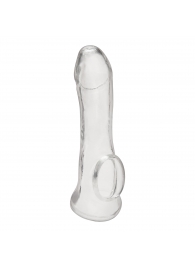 Прозрачная насадка на пенис Transparent Penis Enhancing Sleeve Extension - 15,9 см. - BlueLine - в Долгопрудном купить с доставкой