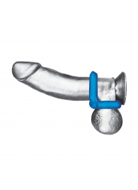 Комплект из 2 эрекционных колец-восьмерок 2-Pack Duo Cock And Ball Stamina Enhancement Ring - BlueLine - в Долгопрудном купить с доставкой