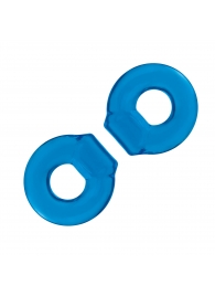 Комплект из двух колец для пениса 2-Pack Ultra-Stretch Stamina Endurance Ring - BlueLine - в Долгопрудном купить с доставкой