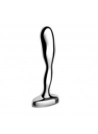 Стальной стимулятор простаты Stainless Steel Prostate Plug - 11,5 см. - b-Vibe - в Долгопрудном купить с доставкой