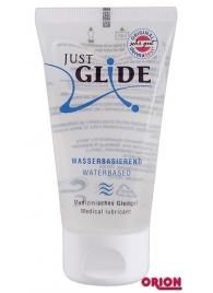 Вагинальная смазка на водной основе JUSTGLIDE - 50 мл. - Orion - купить с доставкой в Долгопрудном