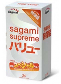 Ультратонкие презервативы Sagami Xtreme SUPERTHIN - 24 шт. - Sagami - купить с доставкой в Долгопрудном