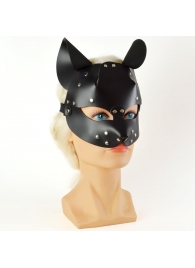 Черная кржаная маска Pussy - Sitabella - купить с доставкой в Долгопрудном