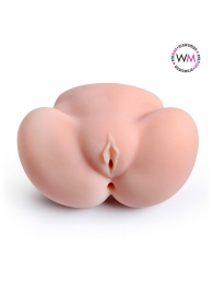 Реалистичный мастурбатор с двумя функциональными отверстиями - Erowoman-Eroman - в Долгопрудном купить с доставкой