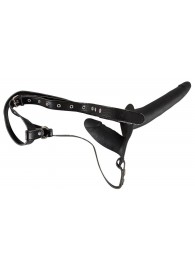 Женский страпон с вагинальной пробкой - 15 см. - Orion - купить с доставкой в Долгопрудном